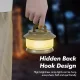 Rechargeable Camping LED Lamp with 20m String Light, Warm Light