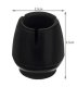 Malatec Silikona krēslu kāju uzgaļi ar filcu 12-16 mm 16 gab., Melni