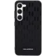 Karl Lagerfeld Saffiano Mono Metal Logo Case for Samsung Galaxy S23, Black