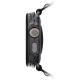 Uniq Voute Case with Tempered Glass for Apple Watch Ultra 49mm, Black