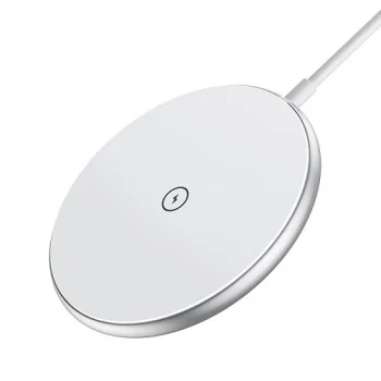Magnetic Wireless Charger CHOETECH 15W, White