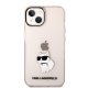 Karl Lagerfeld Ikonik Choupette Case for iPhone 14, Pink