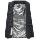Heated vest with USB, 3 heating levels, size L, black