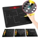 Magnetic drawing board for kids with 714 balls, black