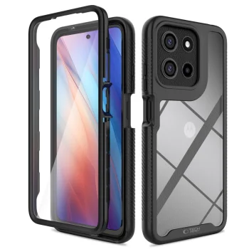 Чехол Tech-Protect Defense для Motorola Moto G15 / G15 Power / G05 / E15, Черный