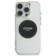 Guess iPhone 16 Pro Max Case IML Metal Colored Circle Classic Logo MagSafe, Black