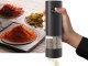 Electric Salt and Pepper Grinder with Adjustable Coarseness and LED