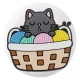 TFO Silicone Case for AirTag with 3 Cat Pins