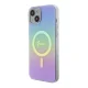 Guess iPhone 15 Plus / 14 Plus Case IML Iridescent MagSafe, Purple
