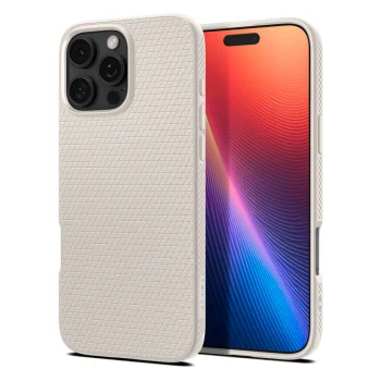 Spigen Liquid Air Case for iPhone 16 Pro Max, Titanium