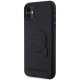 Karl Lagerfeld iPhone 11 / XR Case Rubber Karl Head 3D, Black