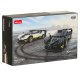 Building Block Set, Racing Car Model Pagani Zonda R (1:28), 387 pcs.