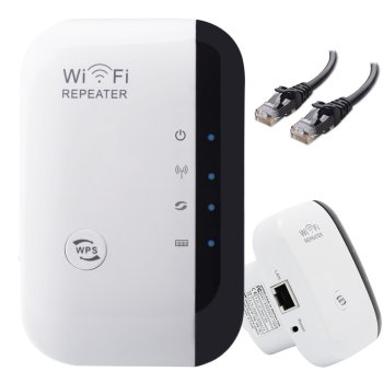 Powerful 300Mbps Wi-Fi Repeater, Signal Booster, Router, AP/Repeater Modes