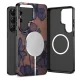 Tech-Protect Lamano MagSafe Case for Samsung Galaxy S26 Ultra - Brown and Purple