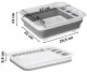 Foldable Silicone Dish Dryer for Home and Camping