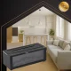 Aroma Diffuser & Humidifier with Flame Effect Ruhhy 26453, 150ml, Black