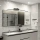 LED Arch Wall Sconce 60cm Neutral Light, Black
