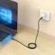 Tech-Protect Ultraboost DNA MagTwist USB-C to USB-C Cable 100W 1m - Gray