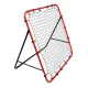 Kids Football Rebounder Training Net 125x125 cm, Red/Black