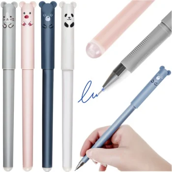 Maaleo Erasable Pen Set, Animal Design, 4 pcs