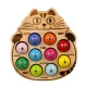 Kruzzel 00021856 Wooden Magnetic Fishing Game
