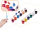 Children pottery creative set with clay and paints, 600g