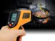 Non-Contact Laser Thermometer Pyrometer -50 to +380°C, Orange