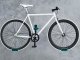 Strong metal wall bike holder up to 30 kg, black