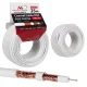 Maclean MCTV-470 RG6 Coaxial Cable Full Copper 25m