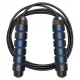 Adjustable Fitness Jump Rope with Bearings, Blue