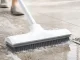 2-in-1 Floor Squeegee with Brush and Adjustable Handle