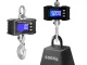 Hanging Crane Scale up to 500 kg with Backlit LCD and Rechargeable Battery