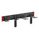 Maclean MC-178 Wall Tool Organizer, Steel, 816mm, Black