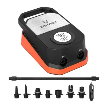 Etenwolf S4 Electric High-Pressure SUP Pump, 20 PSI, 12V