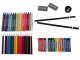 Artist\'s Painting Drawing Accessories Set, Crayons Markers Pencils 123 pcs.