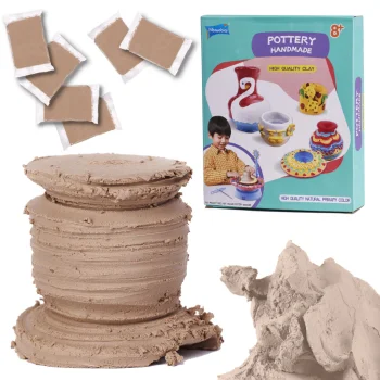 Sculpting and Pottery Wheel Clay, 1200g