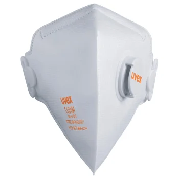 Respirator Mask uvex silv-Air class.3210 FFP2 with Valve, 3 Pack, White