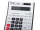 Desktop Calculator with 12-Digit Display, White