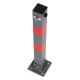 Multistore Folding Parking Barrier Post 60 cm with Key