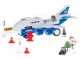 Police Airplane Transporter with 6 Cars