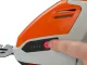 Cordless Grass and Shrub Shears 2-in-1, White/Orange