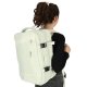 Anti-Theft Waterproof Backpack Bag Rucksack with USB Charging Port 26-36L, White