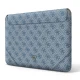 Guess 4G Uptown Triangle Logo Sleeve for 13-14\" Laptop - Blue