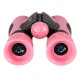 Kids Binoculars 8x 21 mm with Pouch and Neck Strap, Pink