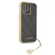Guess 4G Charms Case for iPhone 13 Pro Max, Grey