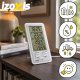 Izoxis Weather Station with Thermometer and Hygrometer, 14.5x8x2.4cm