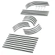 Plonos Garden Pergola Column 200 cm Black