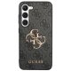 Guess Samsung Galaxy S24 Case 4G Big Metal Logo, Black