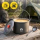 Mountain Goat 4L Camping Pot for Campfire and Tripod, Grey