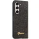 Guess Samsung Galaxy Z Fold 5 Case Glitter Script, Black